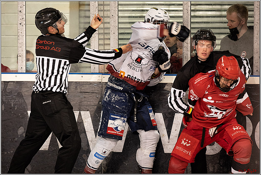 U20-DNL;  Koelner Junghaie - Eisbaeren Juniors Berlin; Koeln, 26.03.2022